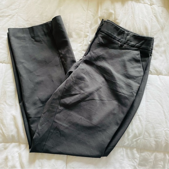 OLD NAVY BLACK STRAIGHT CAREER PANTS - Picture 10 of 11